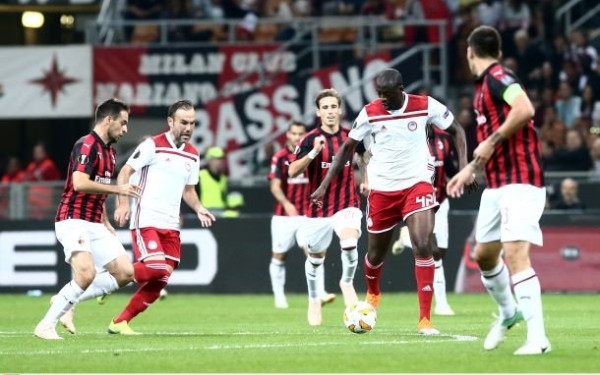 Ήττα του Ολυμπιακού στο Μιλάνο