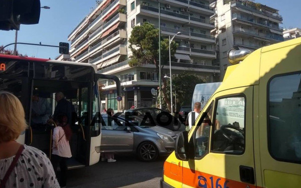 Παράσυρση πεζής από λεωφορείο του ΟΑΣΘ