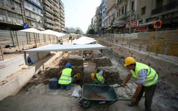 Στάση εργασίας στο σταθμό Βενιζέλου πραγματοποίησαν εργαζόμενοι του Μετρό Θεσσαλονίκης