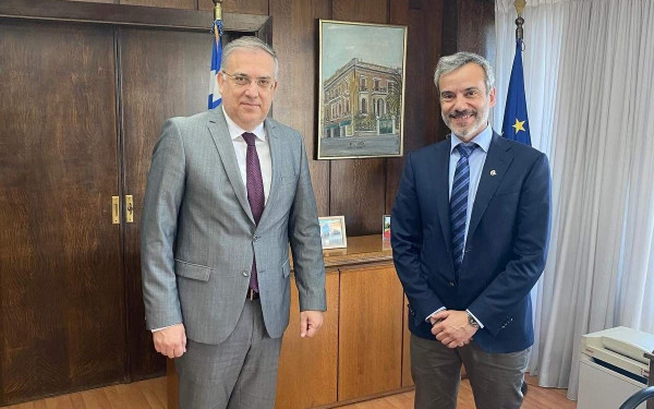 Για τη χρηματοδότηση έργων στη Θεσσαλονίκη συζήτησαν Θεοδωρικάκος - Ζέρβας