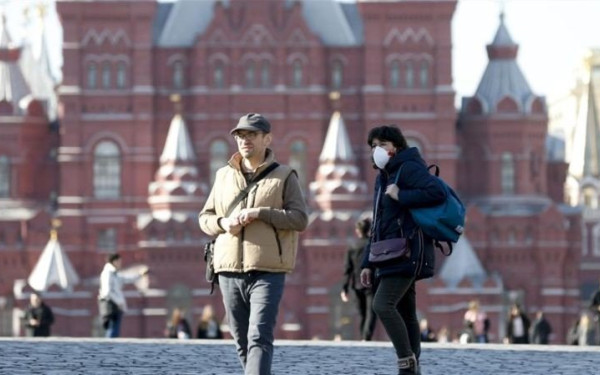 Covid-19: Αύξηση των νέων κρουσμάτων στη Ρωσία 