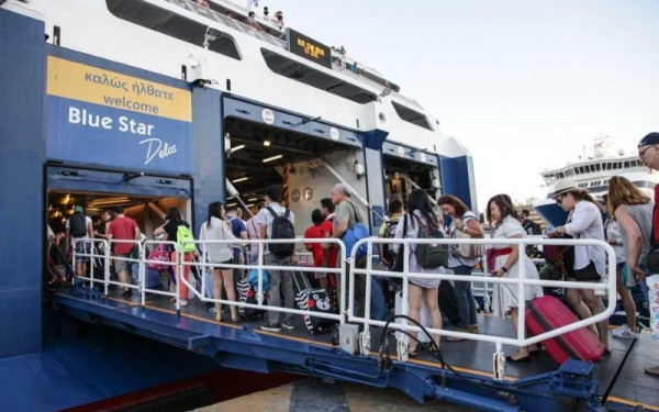 Αύξηση στην ακτοπλοϊκή κίνηση Ιουνίου- Ιουλίου Αύξηση στην ακτοπλοϊκή κίνηση Ιουνίου- Ιουλίου