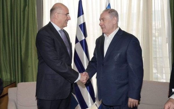 Στο Ισραήλ ο Ν. Δένδιας -Συναντήσεις με Νετανιάχου και Ασκενάζι