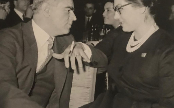 Η Νάνα Μούσχουρη στη Θεσσαλονίκη του 1960