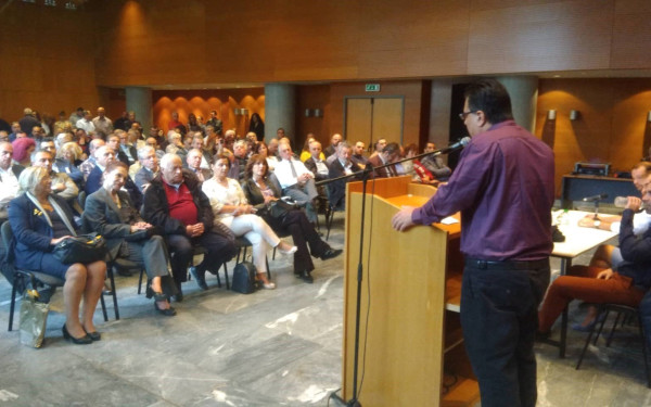 Η πρώτη συνάντηση για τη στήριξη   του υποψηφίου περιφερειάρχη Χρ. Παπαστεργίου