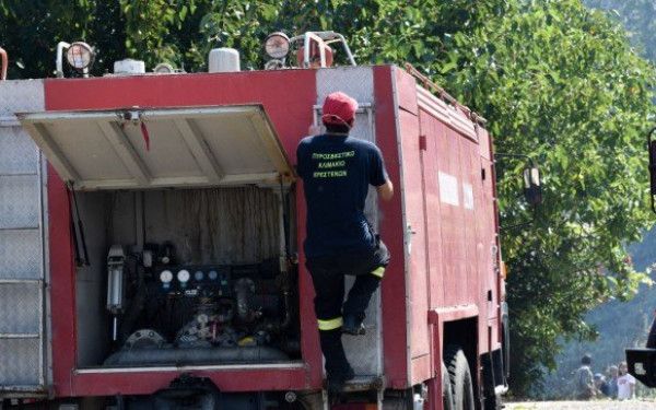 Φωτιά τώρα σε δάσος στο Σπαθάρι Ευβοίας, σηκώθηκαν 11 εναέρια