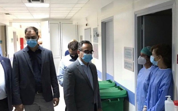 Σε νοσοκομεία της Βόρειας Ελλάδας και της Θεσσαλίας ο Β. Κοντοζαμάνης
