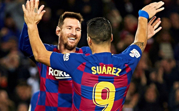 Ο Μέσι έσυρε τα εξ αμάξης στην Μπαρτσελόνα για τον Σουάρες