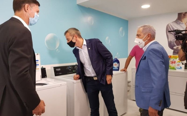 Θεσσαλονίκη: Έγινε η πρώτη δοκιμή του κοινωνικού πλυντηρίου (Βίντεο - Φωτ.)