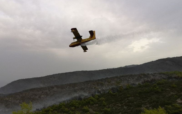 Φωτιά στην Μαθιά Μεσσηνίας