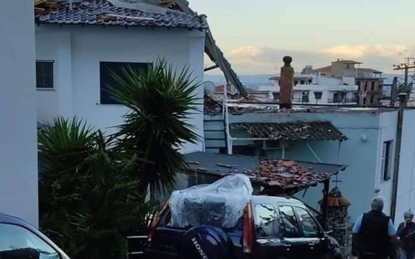 Χαλκιδική: Ανεμοστρόβιλος χτύπησε τον Νέο Μαρμαρά 