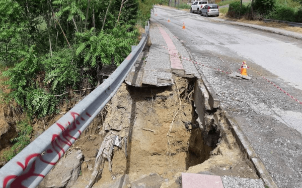 Θέρμη: Στην τελική ευθεία η αποκατάσταση της οδού Περικλέους που συνδέει Τρίλοφο – Πλαγιάρι
