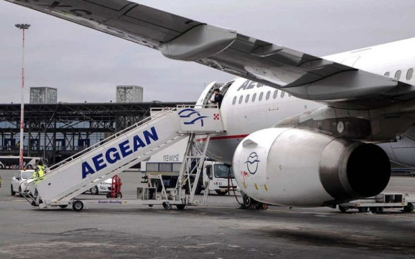 Θεσσαλονίκη: Αναστέλλονται όλες οι επιβατικές πτήσεις της Aegean από και προς το αεροδρόμιο «Μακεδονία»