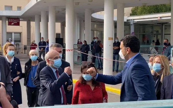 Θεσσαλονίκη: Στο ΑΧΕΠΑ ο Β. Κικίλιας (Βίντεο - Φωτ.)