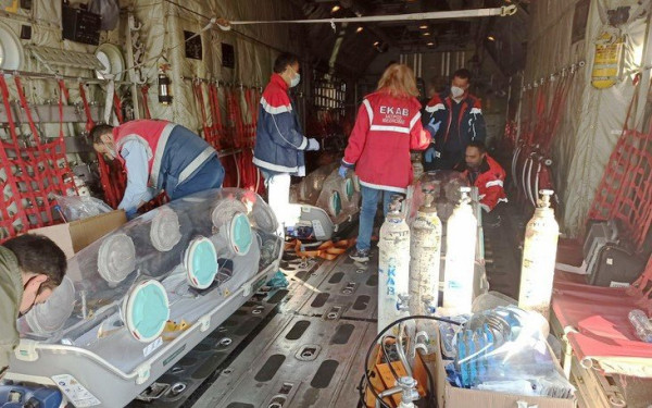 Δράμα - Kορονοϊός: Αεροδιακομιδή 3 ασθενών με C-130