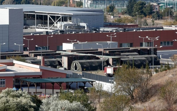 Κινητή υγειονομική μονάδα εκτάκτων αναγκών στο 424 Στρατιωτικό Νοσοκομείο Θεσσαλονίκης (Φωτ.)