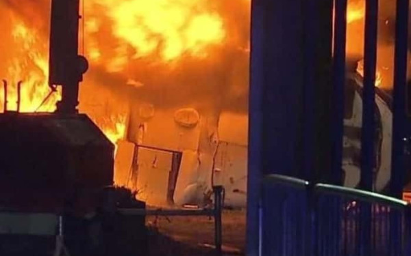 Νέο βίντεο με τη συντριβή του ελικοπτέρου στο Λέστερ