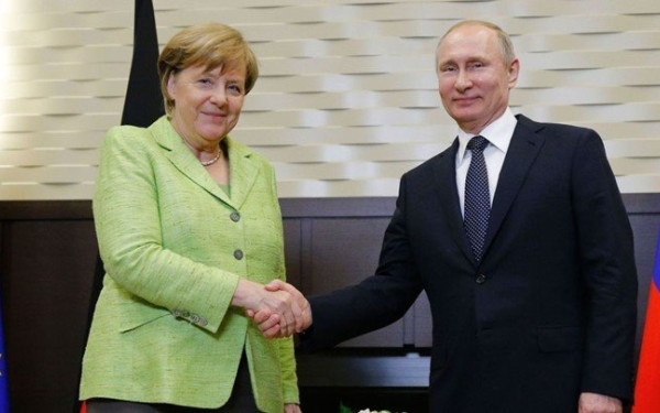 Με Ερντογάν και Μέρκελ συναντήθηκε ο Πούτιν