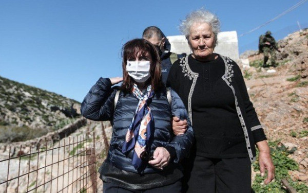 Επίσκεψη με συμβολισμό της Κ. Σακελλαροπούλου στην Κίναρο της μιας και μοναδικής κατοίκου