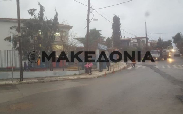 Ο παγετός κρατά κλειστά αύριο τα σχολεία στον Λαγκαδά