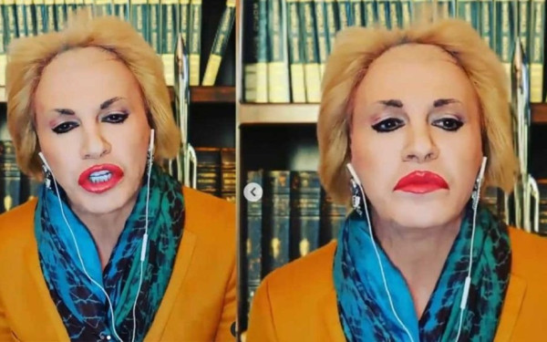 Ο Τάκης Ζαχαράτος ντύθηκε... Ματίνα Παγώνη (Βίντεο)