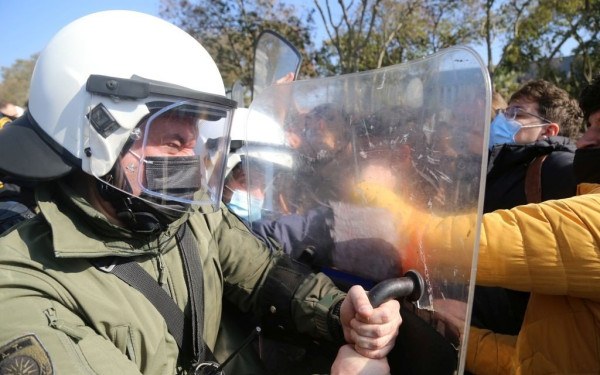 Τριάντα μία συλλήψεις κατά την επιχείρηση της ΕΛΑΣ στο ΑΠΘ