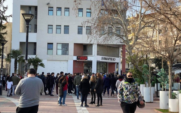 Θεσσαλονίκη: Νέα κινητοποίηση στον Εύοσμο κατά του lockdown