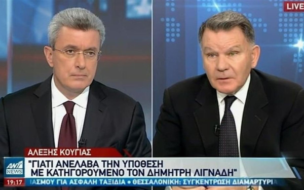 Α. Κούγιας: Η δίωξη του Δ. Λιγνάδη βασίστηκε σε «επαγγελματίες ομοφυλόφιλους»-Θέλω να μηνύσω τη Λ. Μενδώνη (βίντεο)