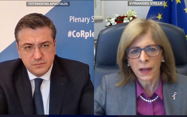 Τζιτζικώστας: Η Ε.Ε να θέσει τις βάσεις για να ανοίξουν τα σύνορα το φετινό καλοκαίρι