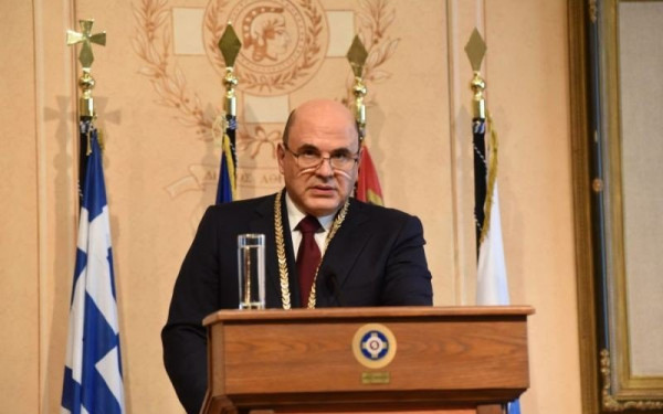 Στο Άγιον Όρος και στη Θάσο ο πρωθυπουργός της Ρωσίας