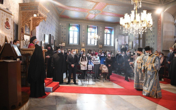 Ο Οικουμενικός Πατριάρχης στο Ι. Αγίασμα της Παναγίας των Βλαχερνών για τη Γ' Στάση των Χαιρετισμών 