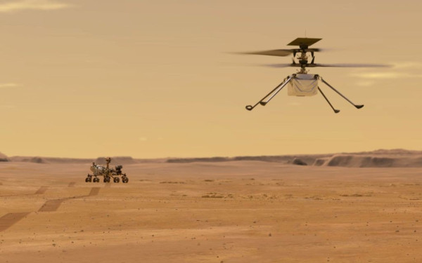 ΗΠΑ: Το ελικόπτερο Ingenuity πέταξε για δεύτερη φορά στον πλανήτη Άρη