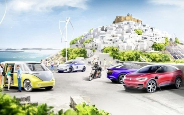 Το μελλοντικό εργαστήρι της στην Αστυπάλαια στήνει γερμανική αυτοκινητοβιομηχανία