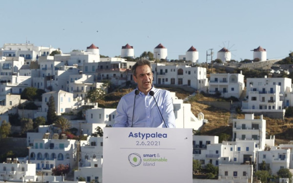 Κ. Μητσοτάκης: Η Αστυπάλαια θα είναι η δοκιμαστική βάση για την πράσινη μετάβαση