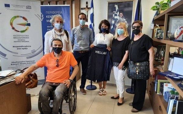 Συναντήσεις αντιπροσωπείας της ΕΑΟΜ-ΑμεΑ με Καλαφάτη και Πατουλίδου (φωτ.)