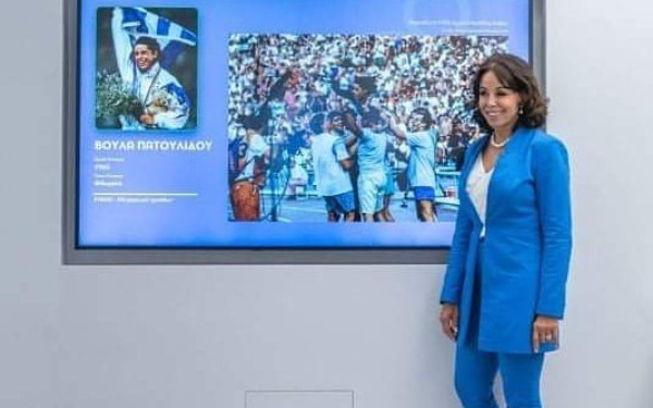 Η Βούλα Πατουλίδου επέστρεψε στην... Βαρκελώνη του 1992