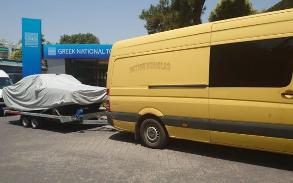 Στο λιμάνι της Θεσσαλονίκης για γυρίσματα το "The Enforcer" με τον Αντόνιο Μπαντέρας