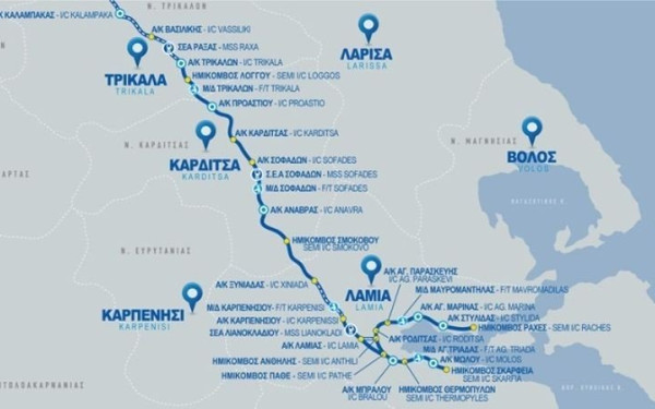 Ε65: Παραδίδονται στην κυκλοφορία τα πρώτα 14 χιλιόμετρα του Νοτίου τμήματος