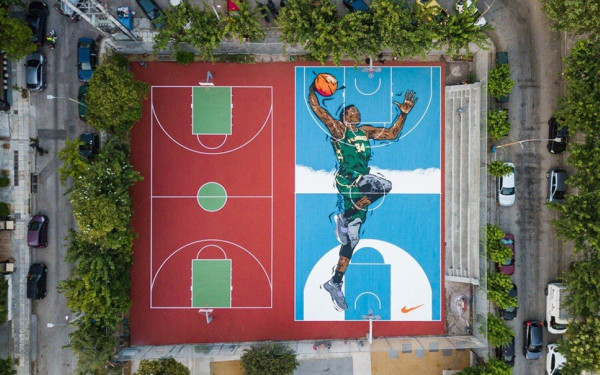 Ο Δήμος Αθηναίων τιμά τον Γιάννη Αντετοκούνμπο αναμορφώνοντας τα γήπεδα των Σεπολίων (βίντεο, φωτ.)