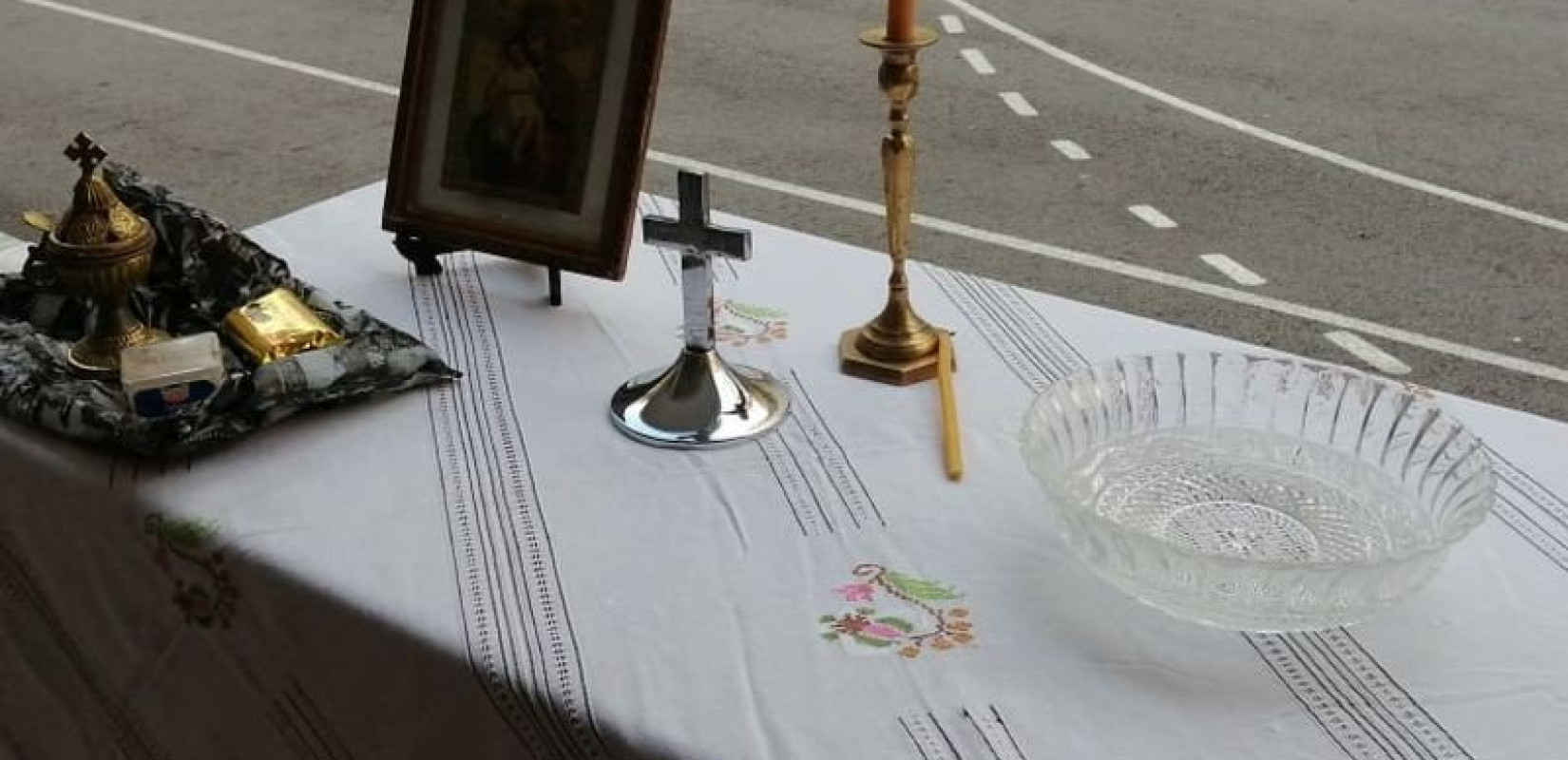 Βέροια: Αγιασμός χωρίς «πρώτο κουδούνι» στο Δημοτικό Σχολείο της Άμμου