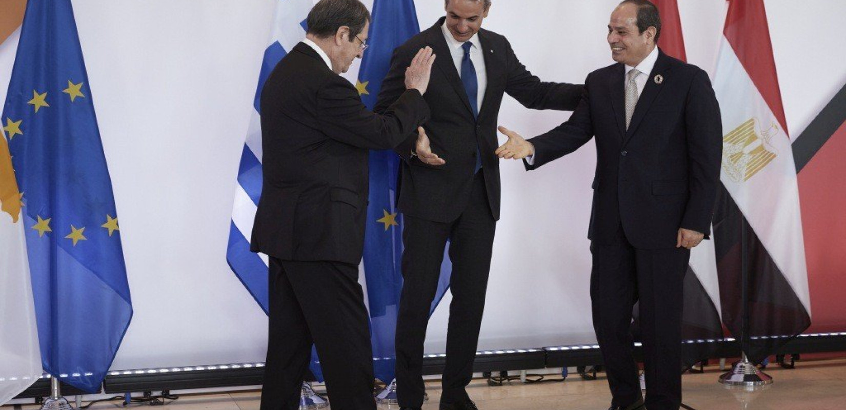 Σε εξέλιξη η τριμερής Ελλάδας -Κύπρου -Αιγύπτου