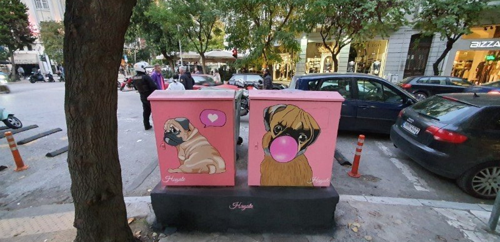 Θεσσαλονίκη: Τα ΚΑΦΑΟ μετατρέπονται σε έργα τέχνης (Βίντεο – Φωτ.)