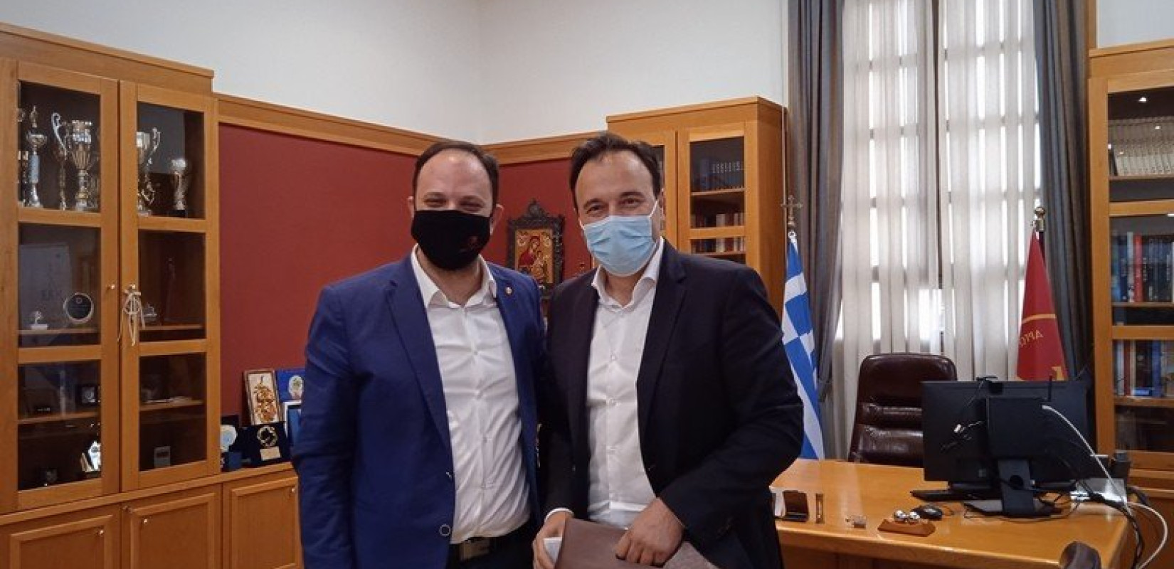 Συνάντηση Δαρδαμανέλη-Παπαστεργίου στην Καλαμαριά