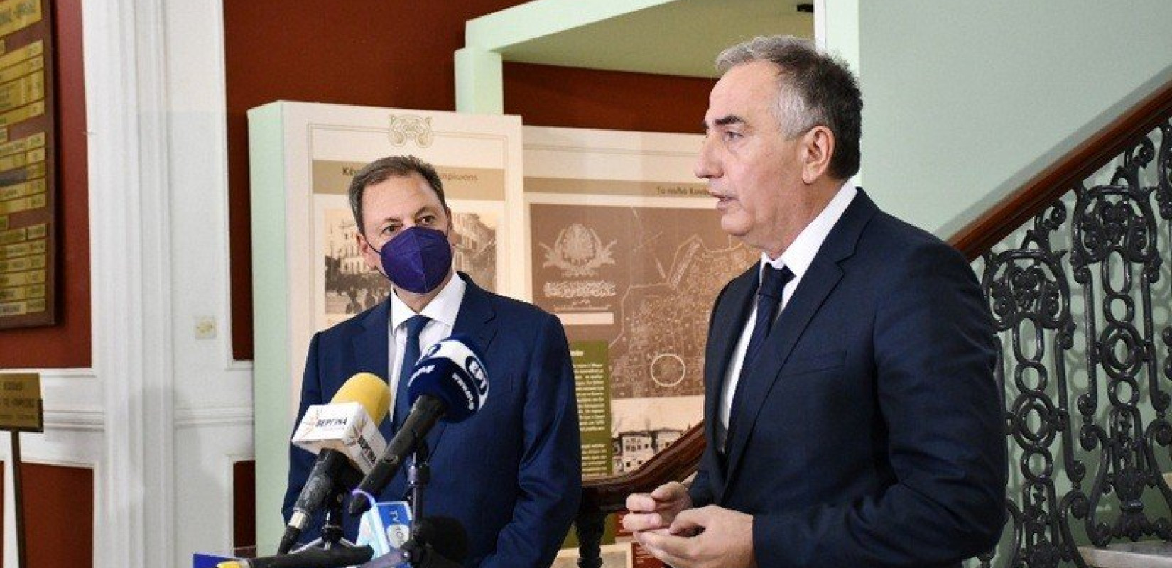 Θεσσαλονίκη: Συνάντηση Στ. Καλαφάτη - Σπ. Λιβανού