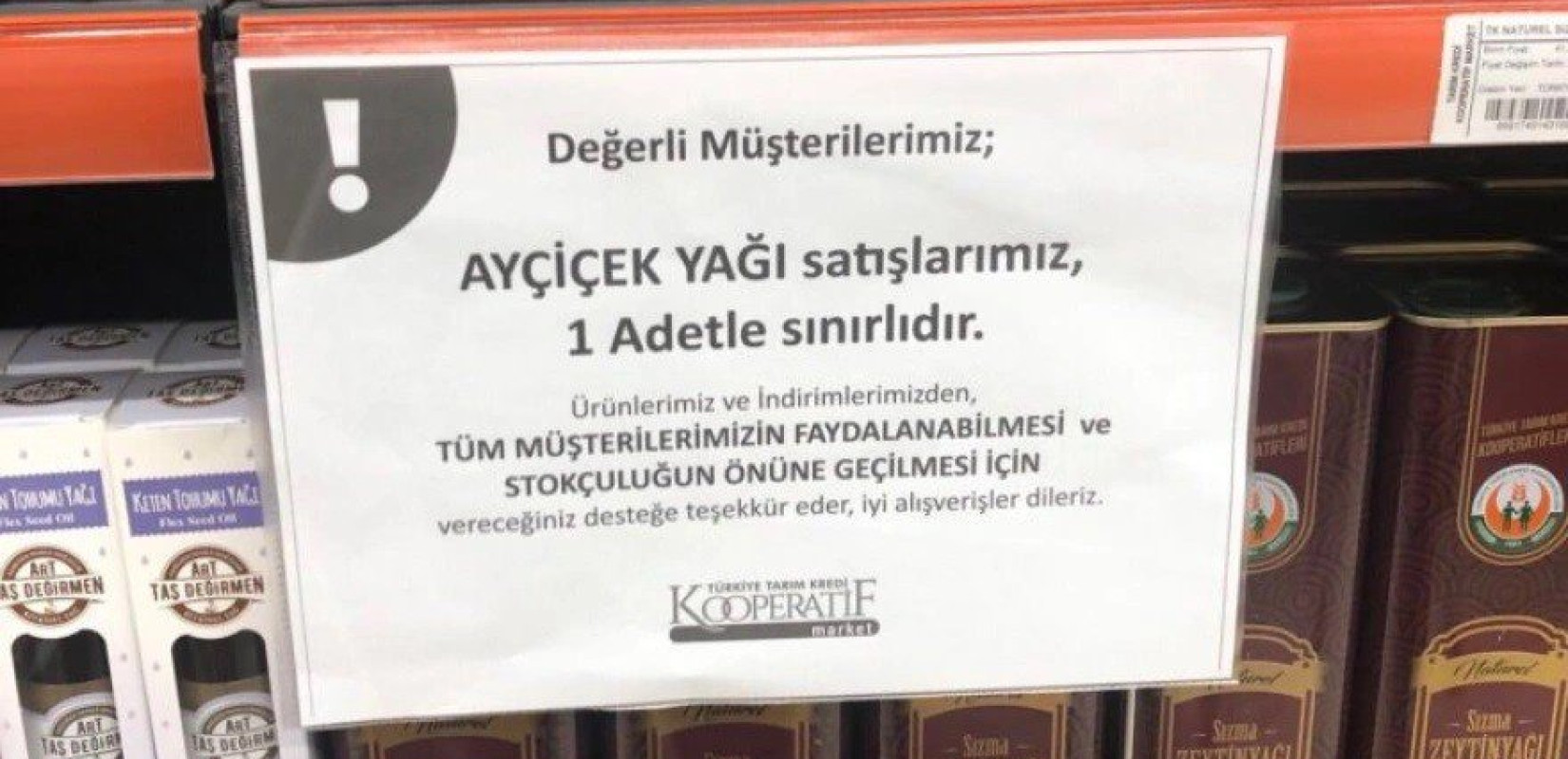 Με το... μέτρο πωλούνται ζάχαρη, καφές και λάδι στην Τουρκία (βίντεο)