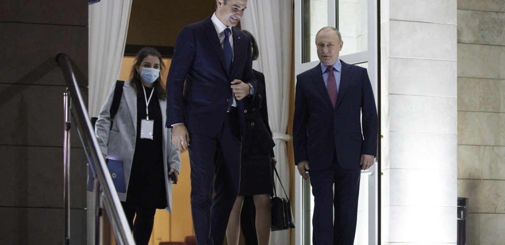 Ευχές Πούτιν στον Μητσοτάκη για Χριστούγεννα και Πρωτοχρονιά