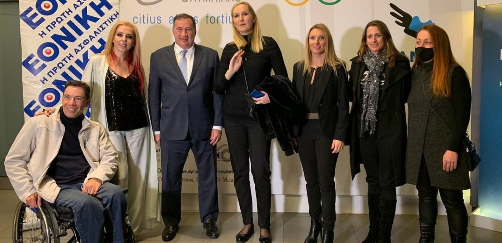 Λαμπερά τα εγκαίνια του νέου εκθεσιακού χώρου του Ολυμπιακού Μουσείου Θεσσαλονίκης (βίντεο, φωτ.)