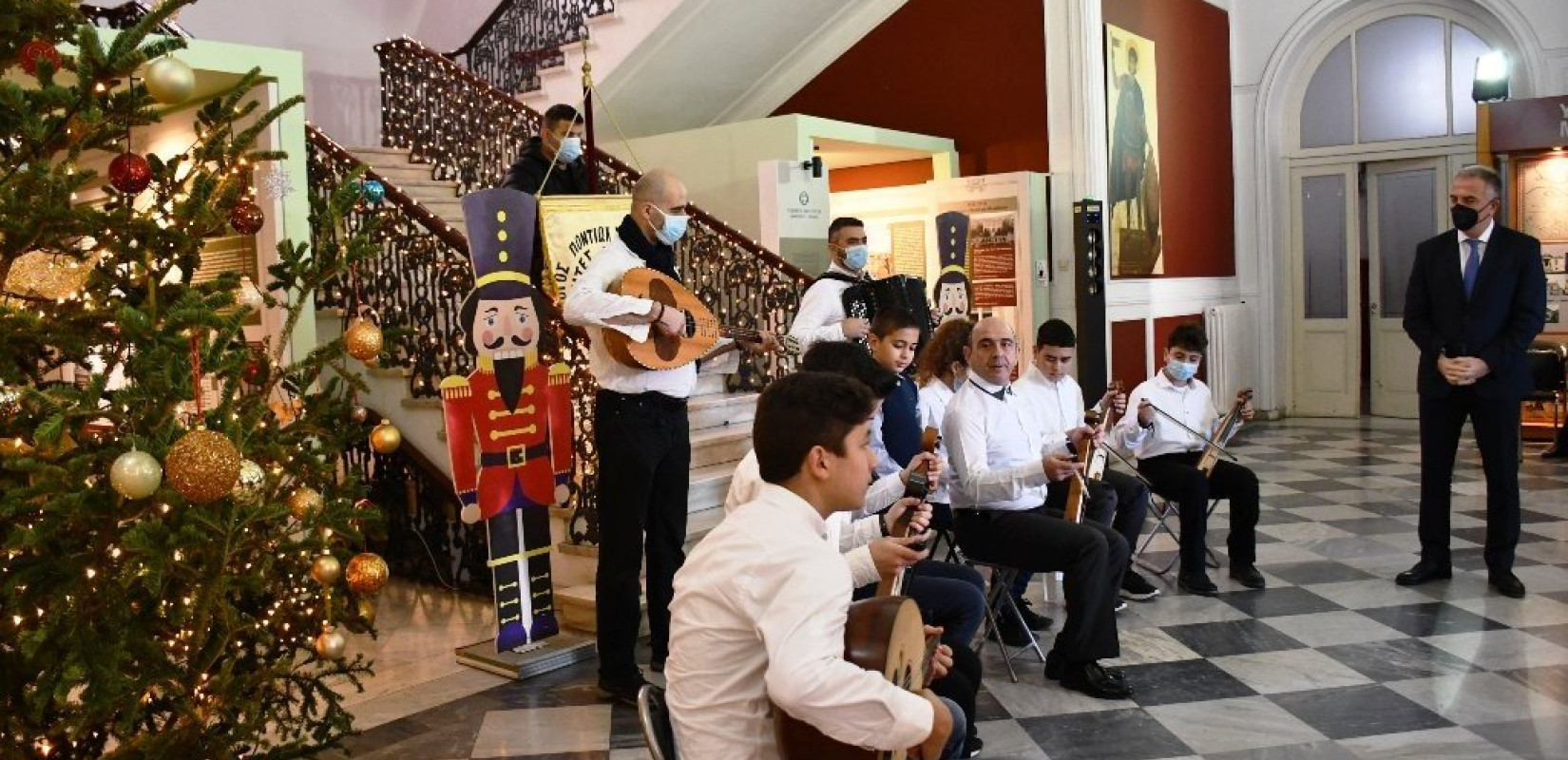 Ποντιακά κάλαντα στον Σταύρο Καλαφάτη