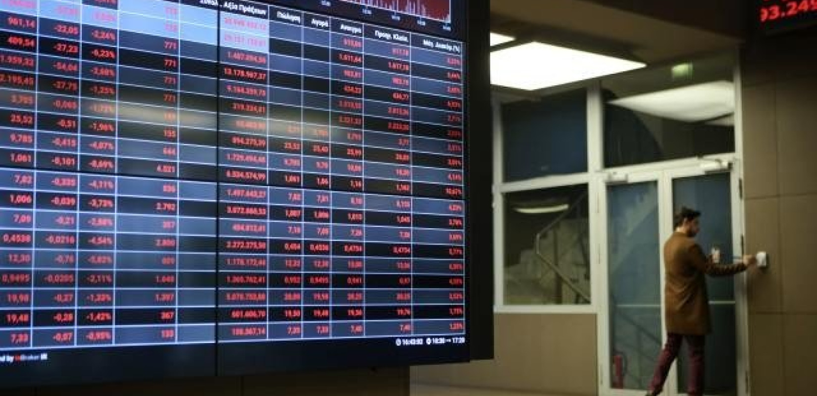 ΧΑΑ: Η διεθνής αστάθεια έφερε μεγάλη πτώση του γενικού δείκτη