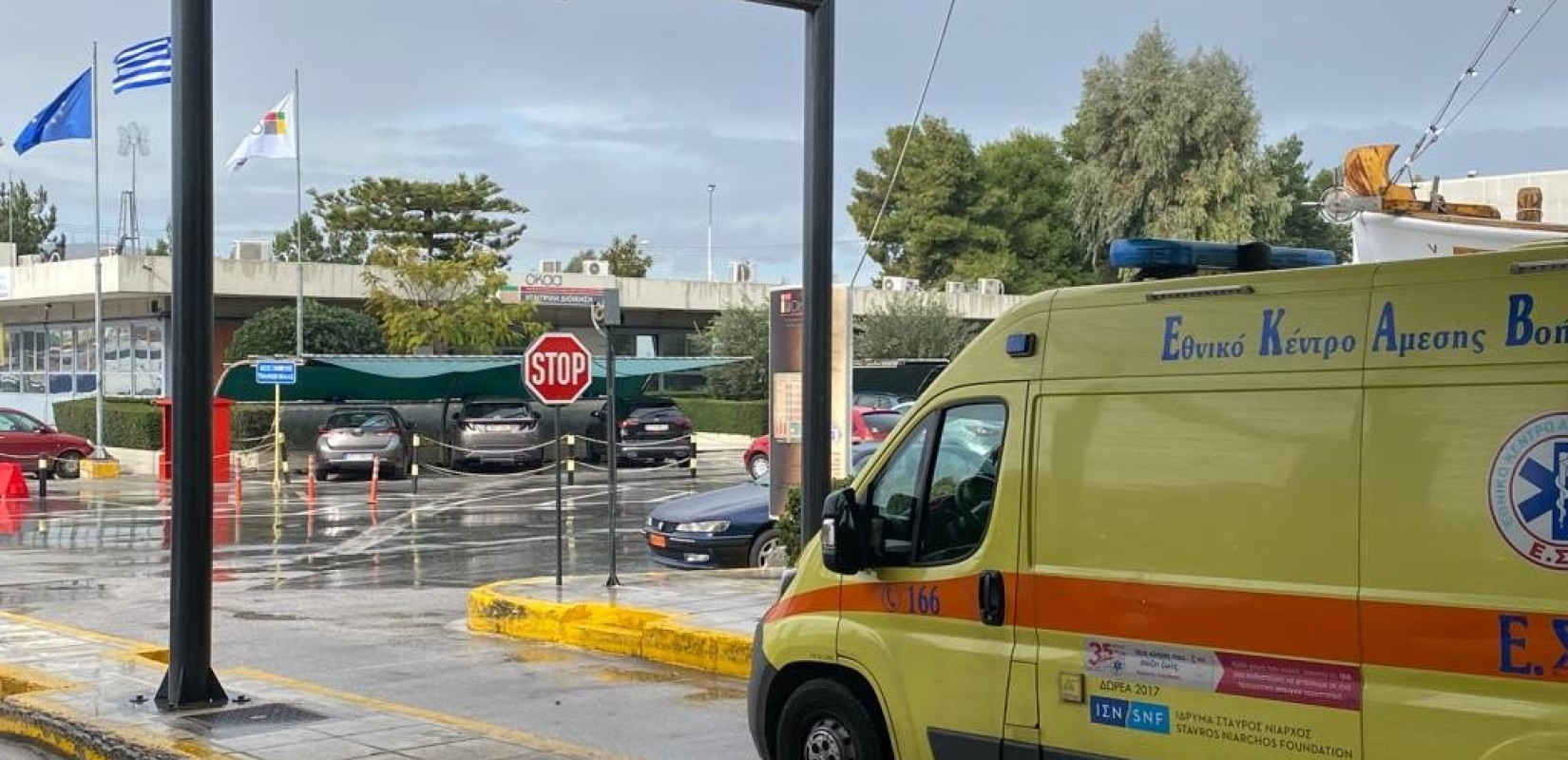 Νέος Σταθμός για τα ασθενοφόρα του ΕΚΑΒ εντός της Κεντρικής Αγοράς Αθηνών του ΟΚΑΑ στον Ρέντη